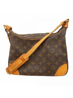 Louis Vuitton Shoulder Bag Monogram Boulogne 30 Brown